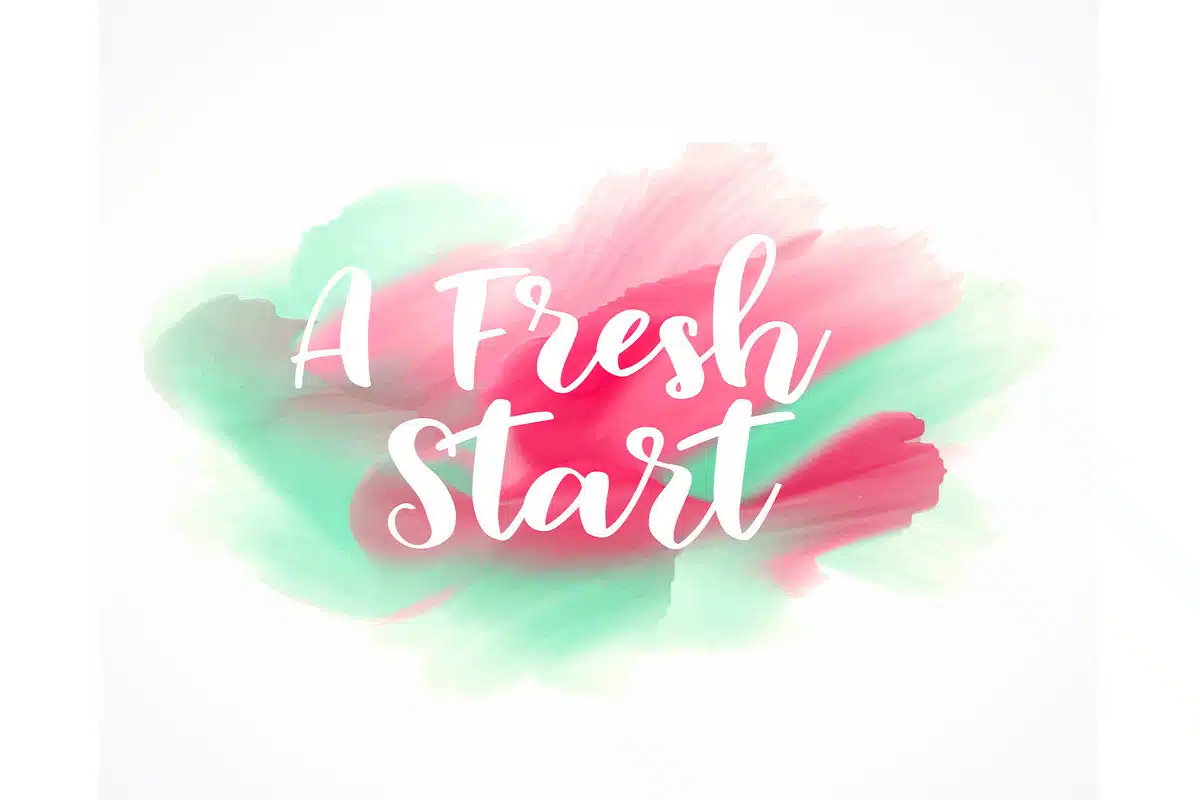 create a fresh start after divorce