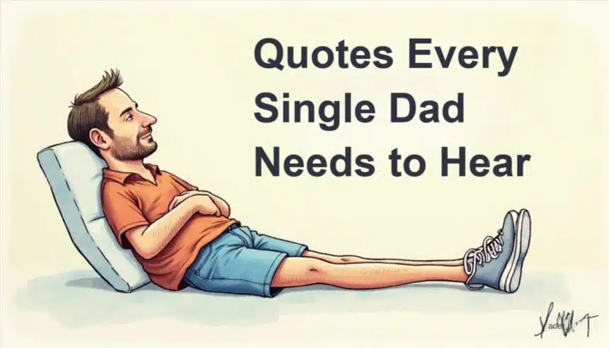 single dad quotes