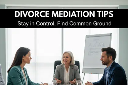 Divorce Mediation Tips – Do Not Lose Control